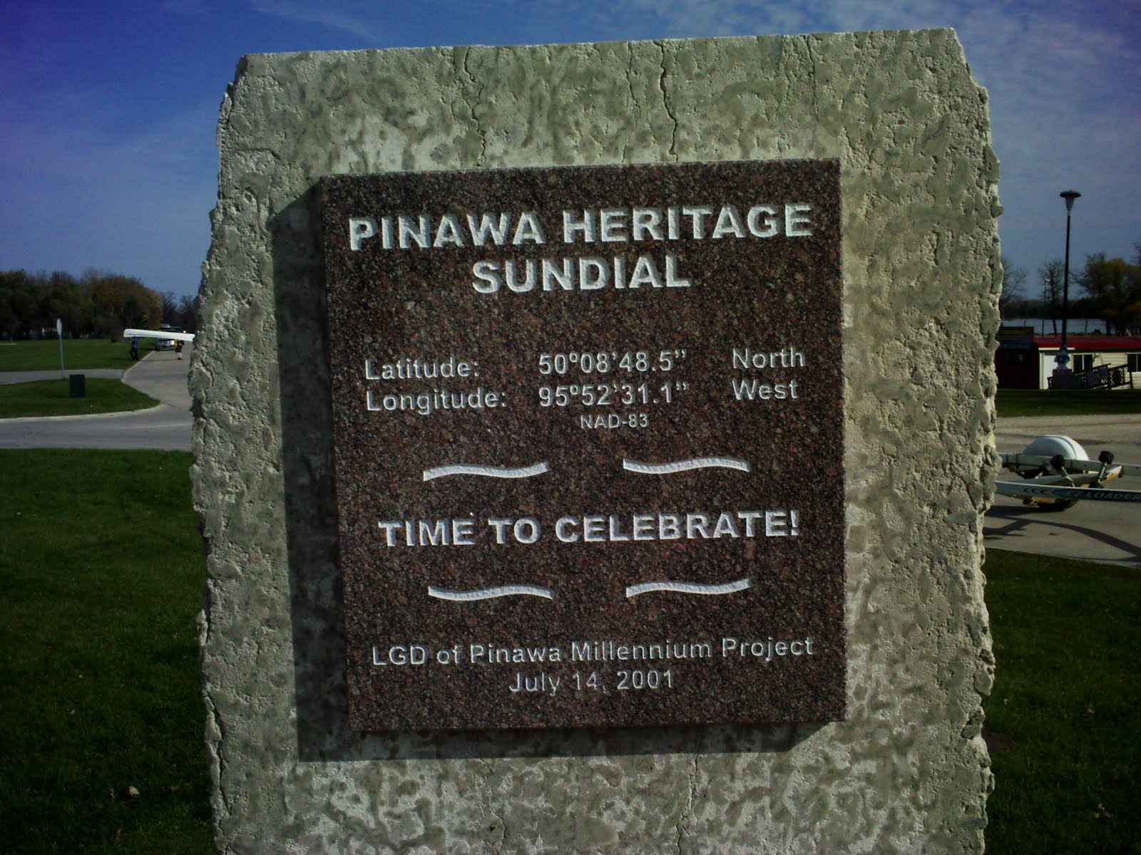 time and space Road Trip Pinawa