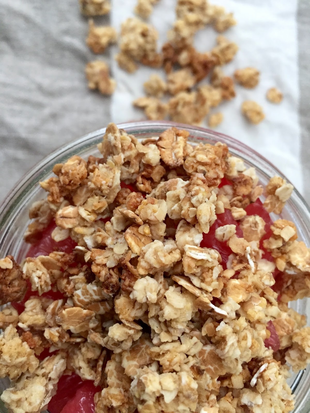 grapefruit & greek yogurt parfait