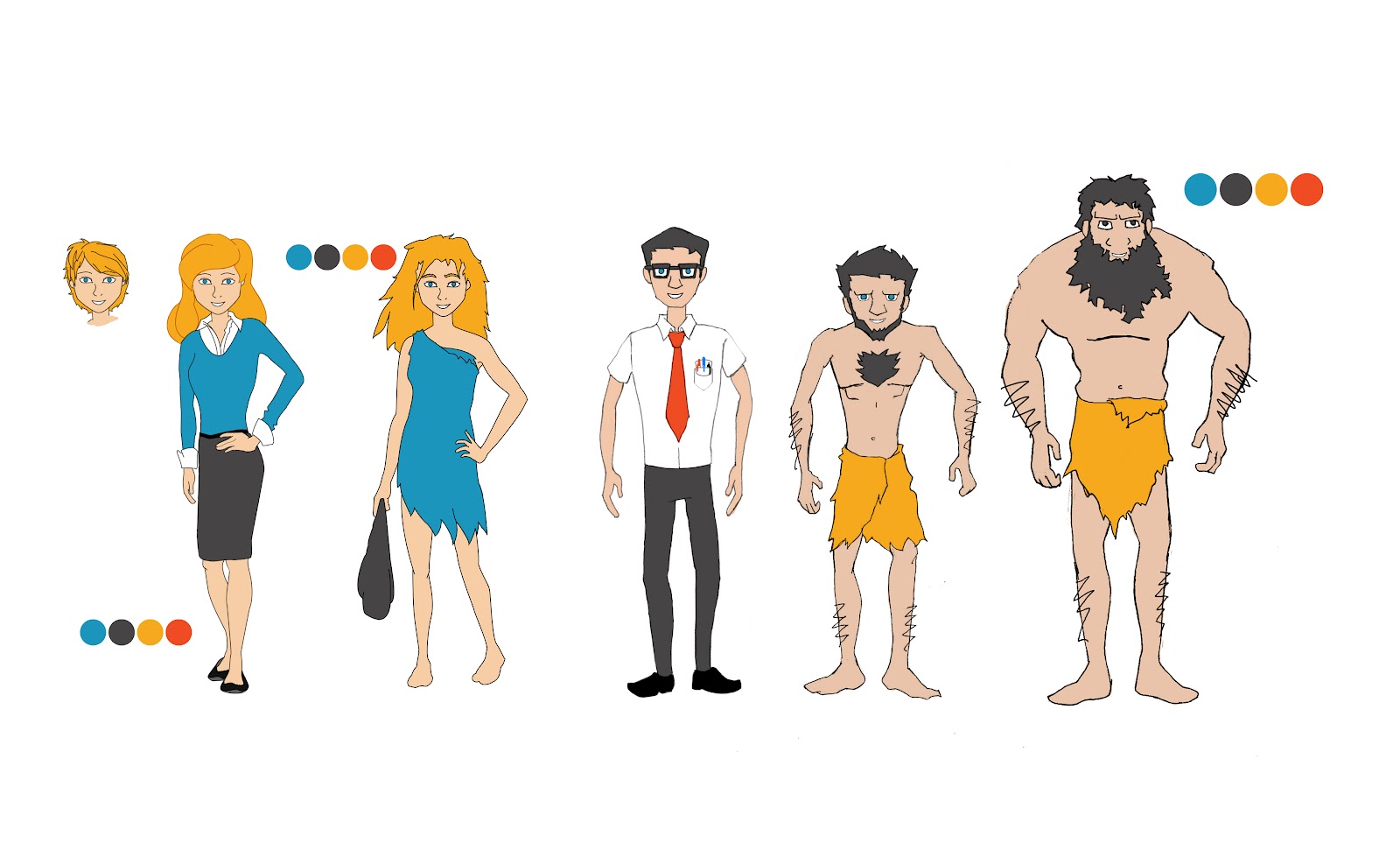 Character Design Layout