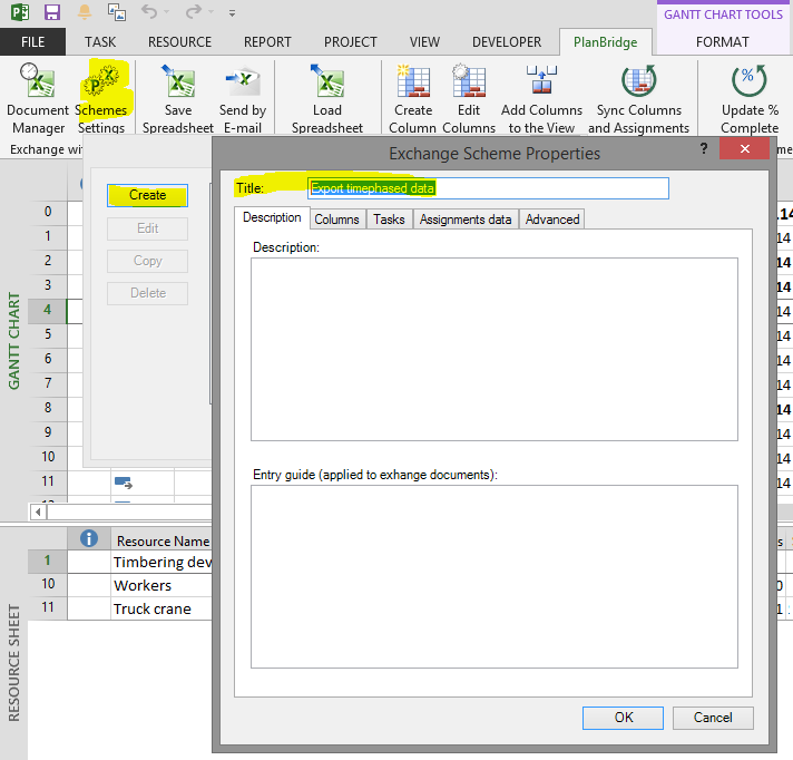 How do i export from microsoft project to excel