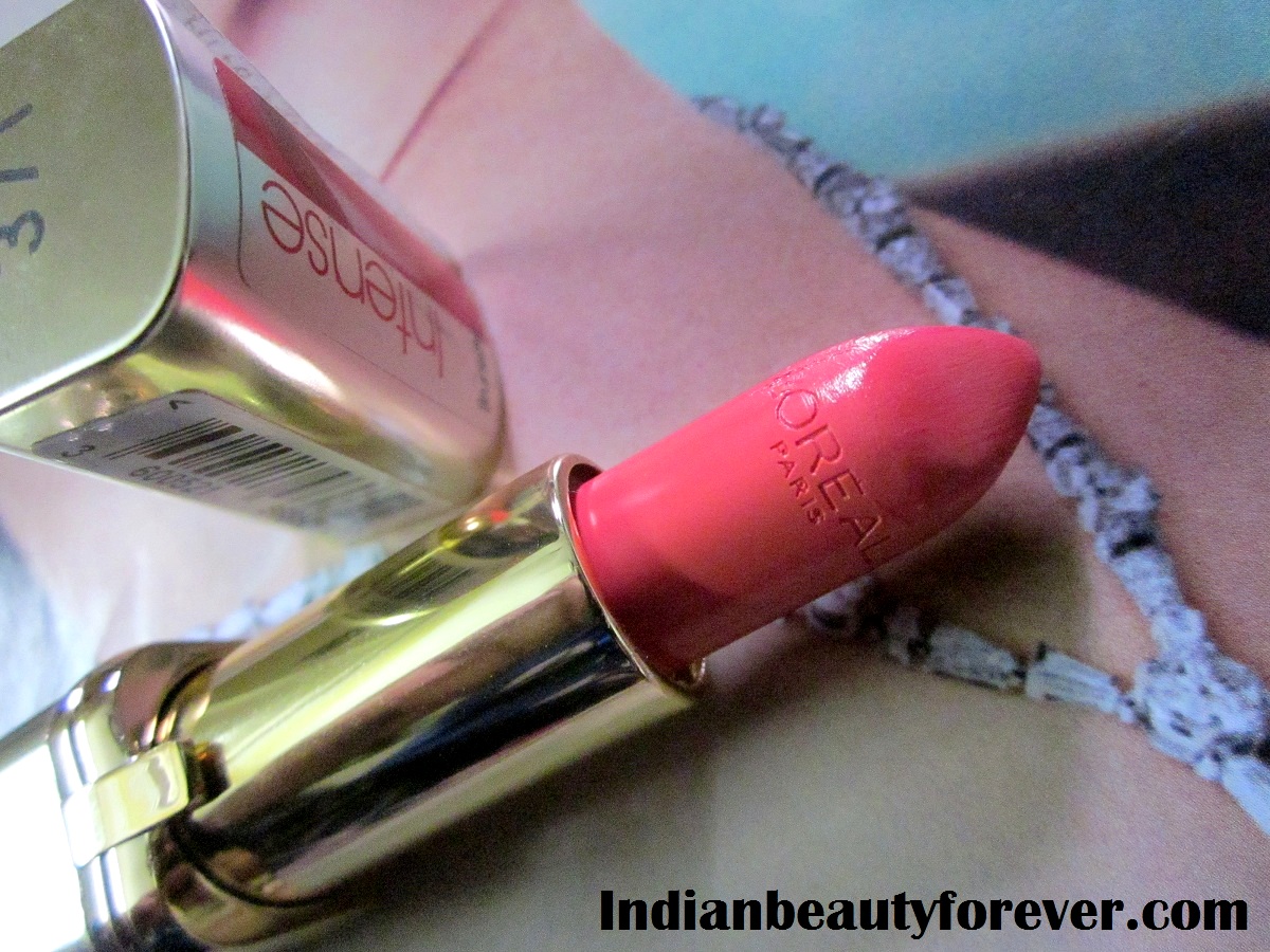 L’Oreal Paris Color Riche Lipstick Pink Passion Review and Swatches