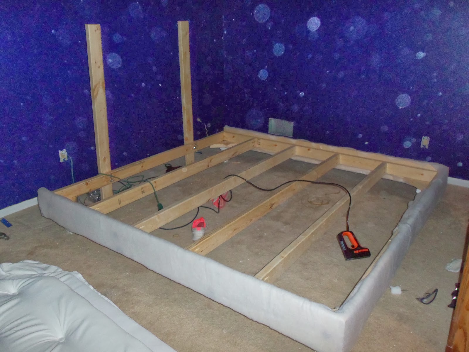 The Schorr Thing Building a Tufted King Size Platform Bed