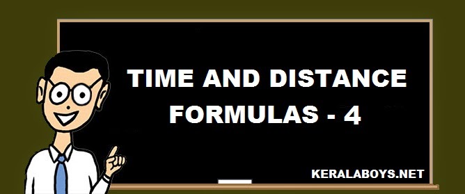 Time and Distance Formulae - 4