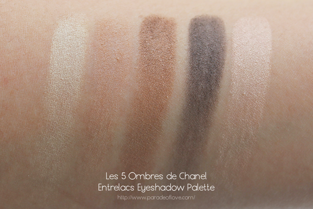 Les 5 Ombres de Chanel Eyeshadow Palette in Entrelacs for Fall 2015 - The  Beauty Look Book
