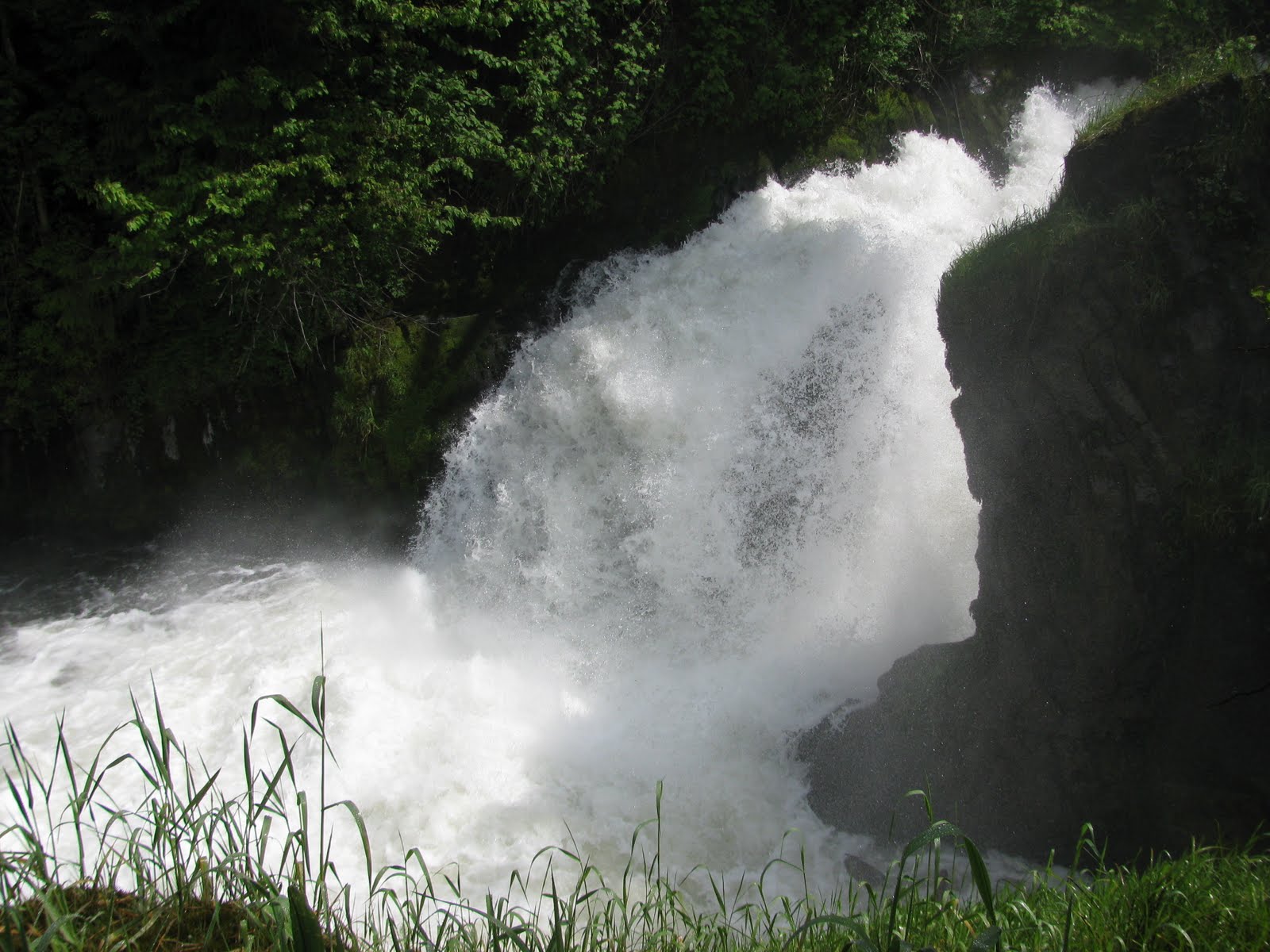 Beautiful Washington State Tumwater Falls Park (Tumwater, WA)