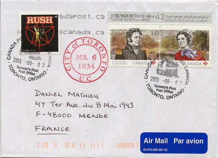 La Boite Aux Lettres Du Monde Lettre Du Canada