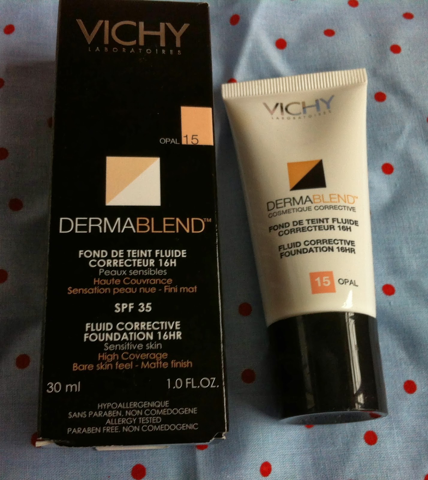 Love X Beauty Review Vichy Dermablend Foundation In Opal