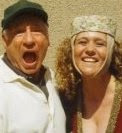 BOBBY KENDY AS HERSELF WITH ICON PRODUCER MEL BROOKS!