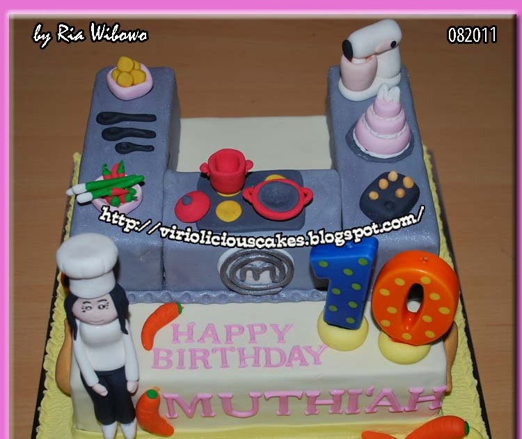 VIRIOLICIOUS CAKES MASTER CHEF CAKE