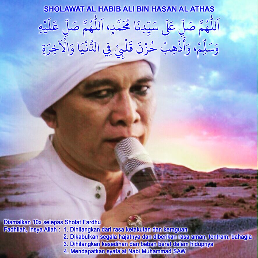 Sholawat Al Habib Ali Bin Hasan Al Athas Majelis Ta Lim Almunawwarah