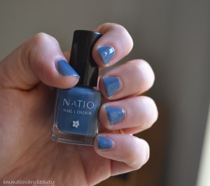 emmabovarybeauty On my nails Natio Denim