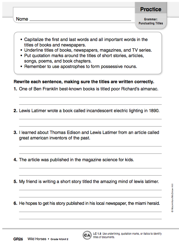 Homework help with possessives