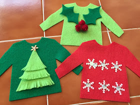 Beth Watson Design Studio: PERSONALIZED UGLY CHRISTMAS SWEATER PARTY FAVORS