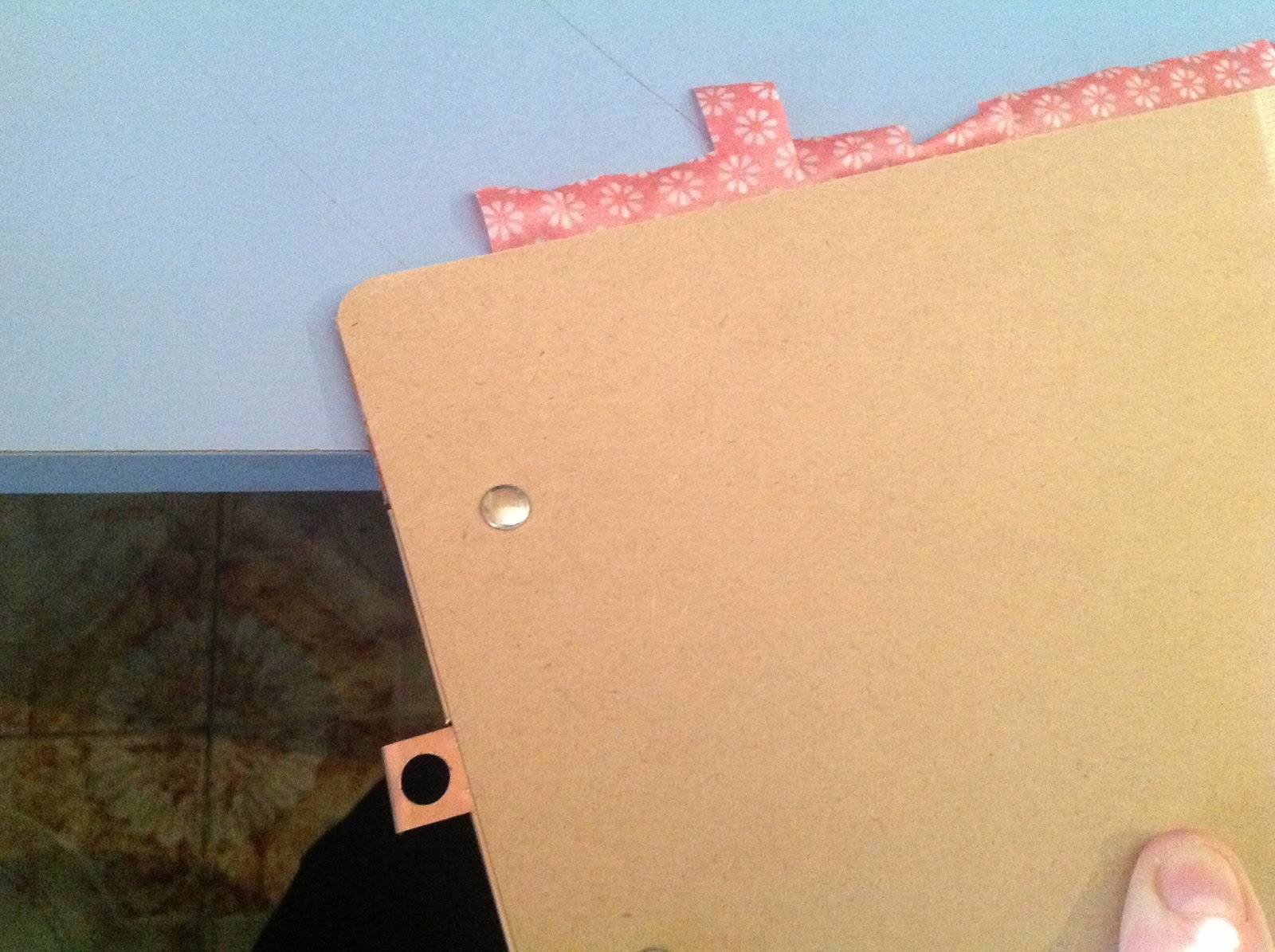 Teachable Moments Washi Clipboard tutorial