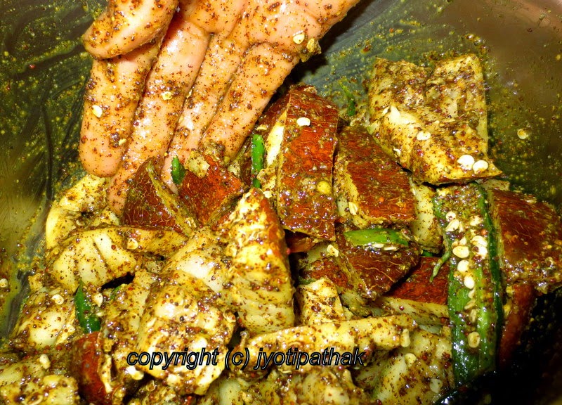 Taste of Nepal Pickled Cucumber Khalpi (खल्पी) Achaar