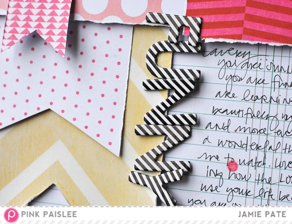 Pink Paislee - Heidi Swapp - 12x12 Stencil - Arrows