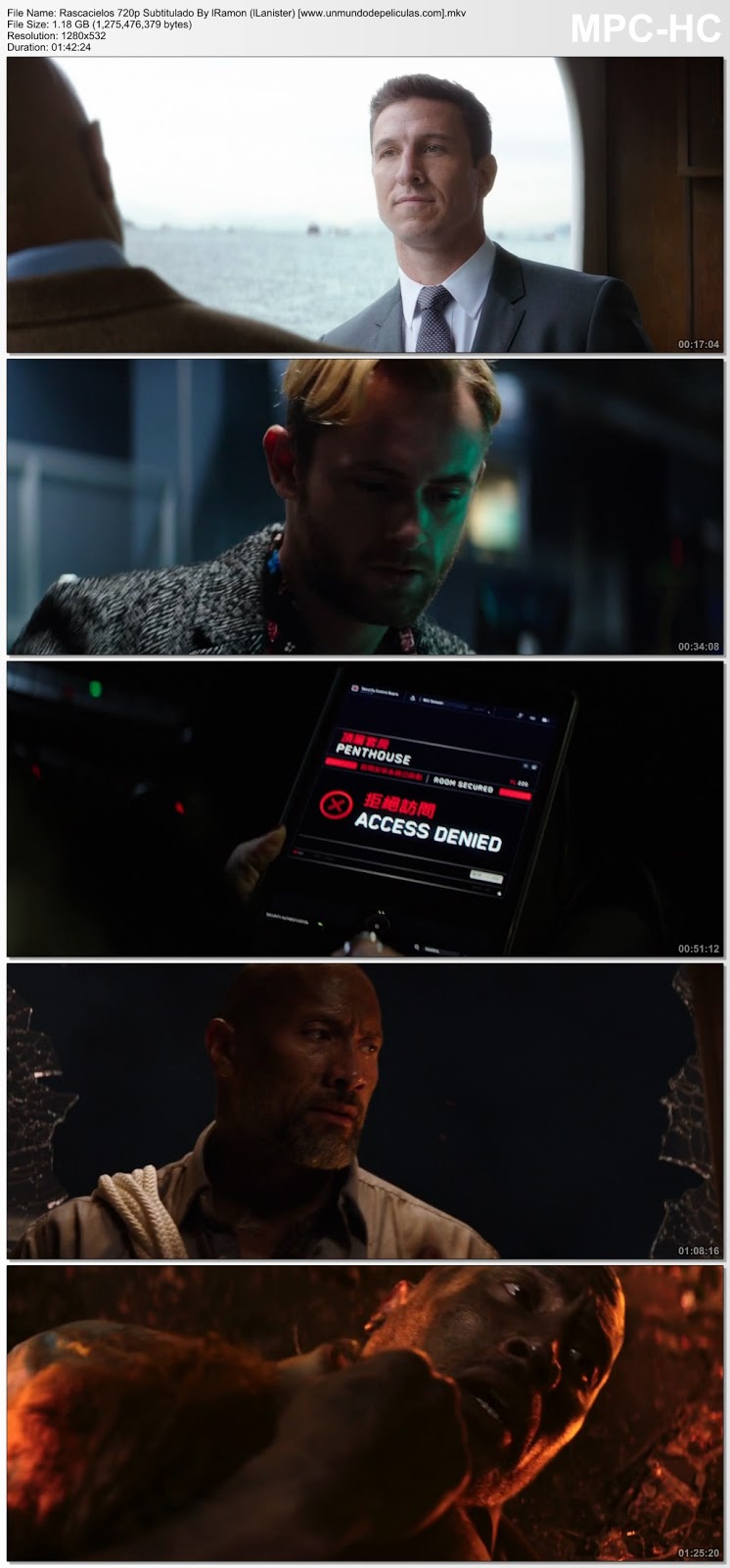 Capturas de la película.