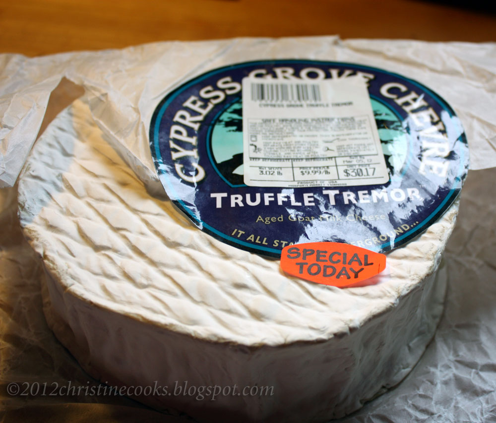 Christine Cooks Truffle Tremor Lots of It!