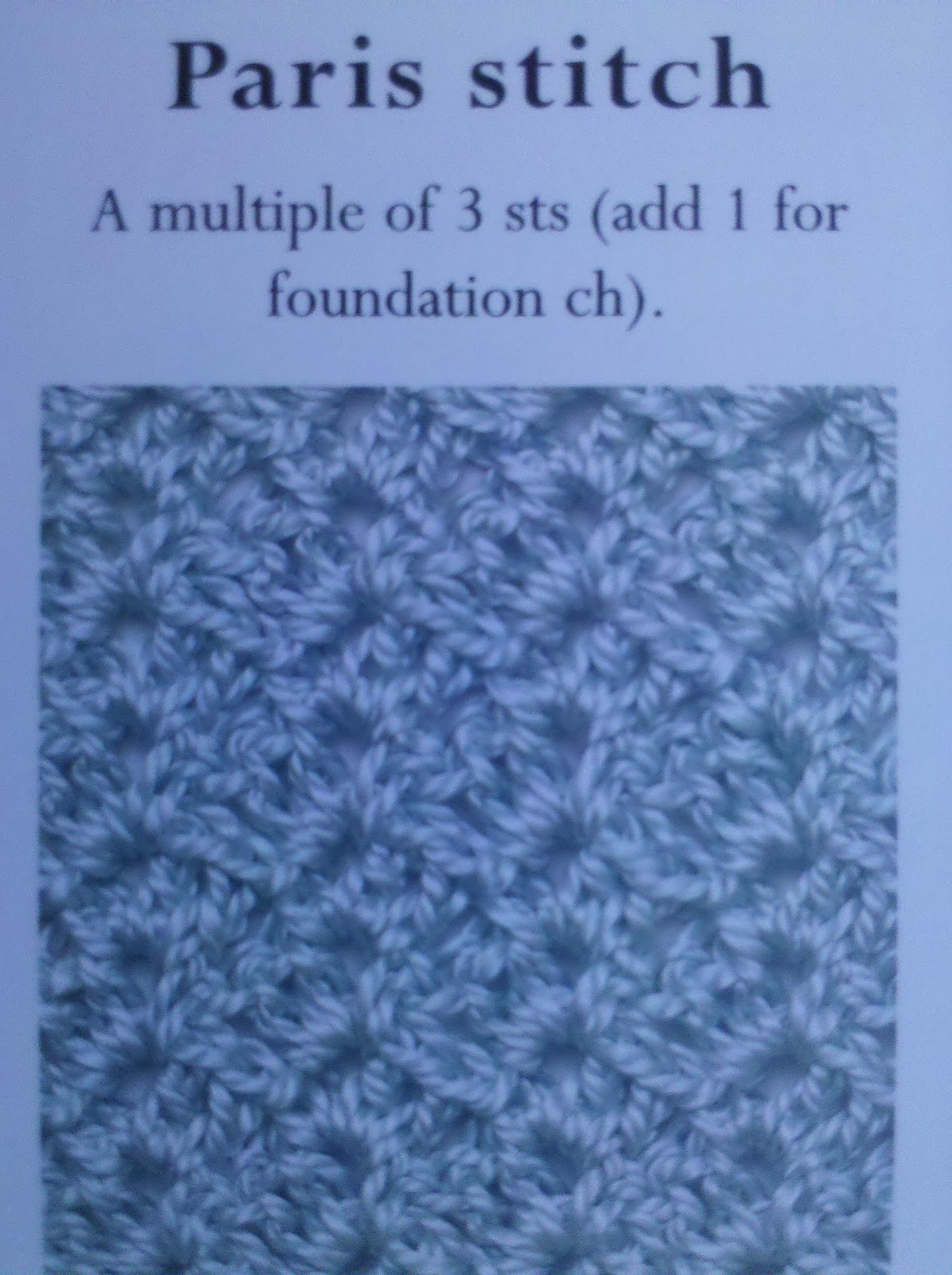 PURPLE SAGE ORIGINALS Crocheted Lap Throw in the Paris Stitch