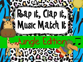 https://www.teacherspayteachers.com/Product/Rap-It-Clap-It-Music-Match-It-Jungle-Edition-1215483