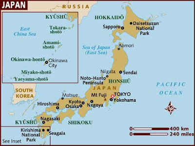 japan map political regional