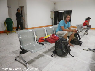 Lombok Ferry waiting room