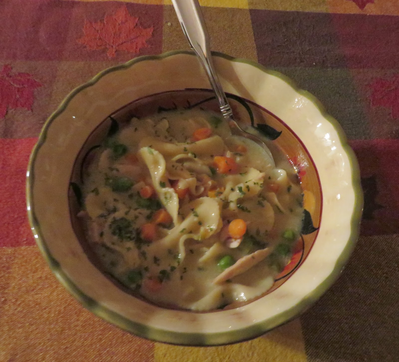 Ever Ready Candy Corn and Chicken Pot Pie Soup