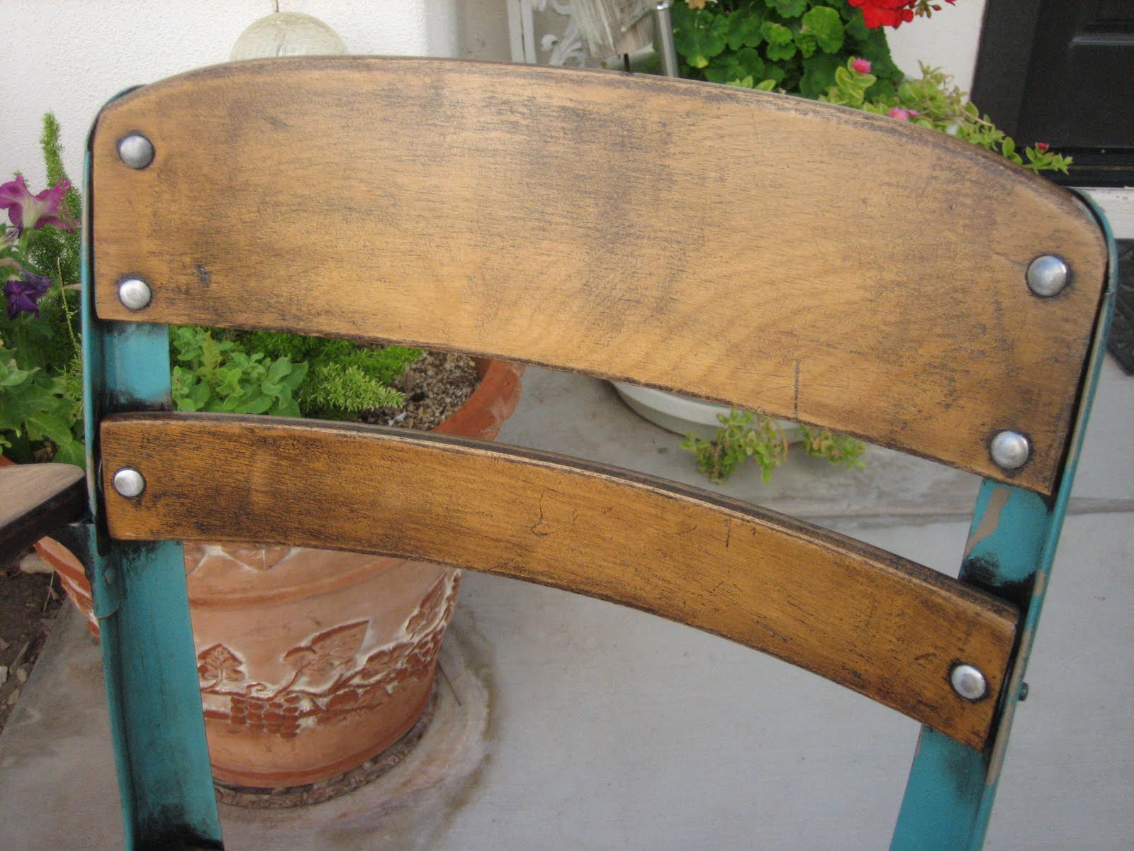 european paint finishes vintage industrial desks