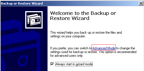 Ntbackup Windows 2003  -  6