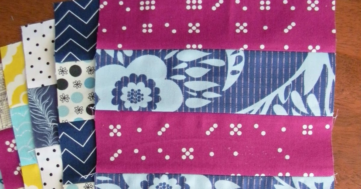 Teaginny Designs Rugby Stripe Block a tutorial