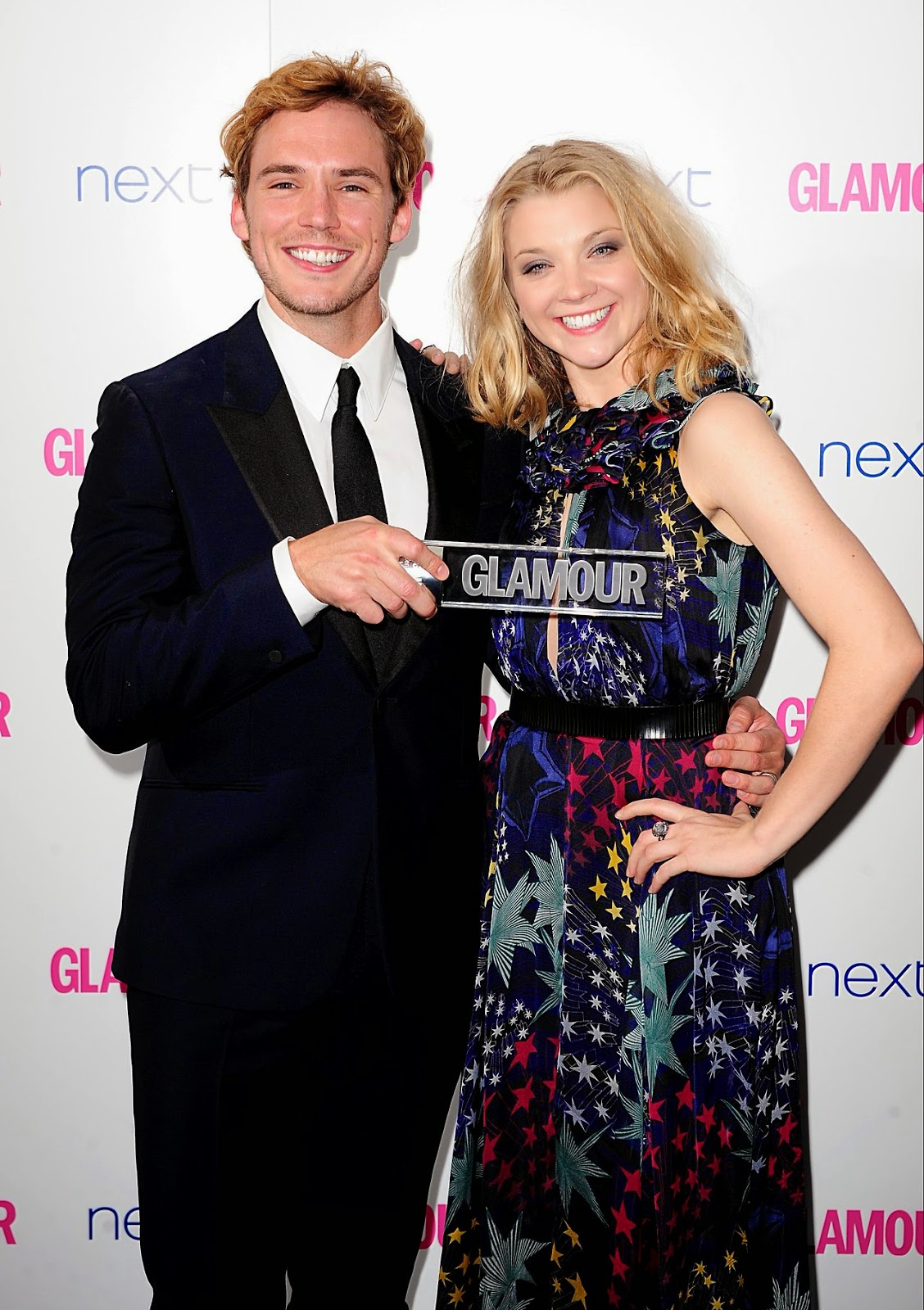 The Hunger Games France: Sam Claflin et Natalie Dormer aux Glamour
