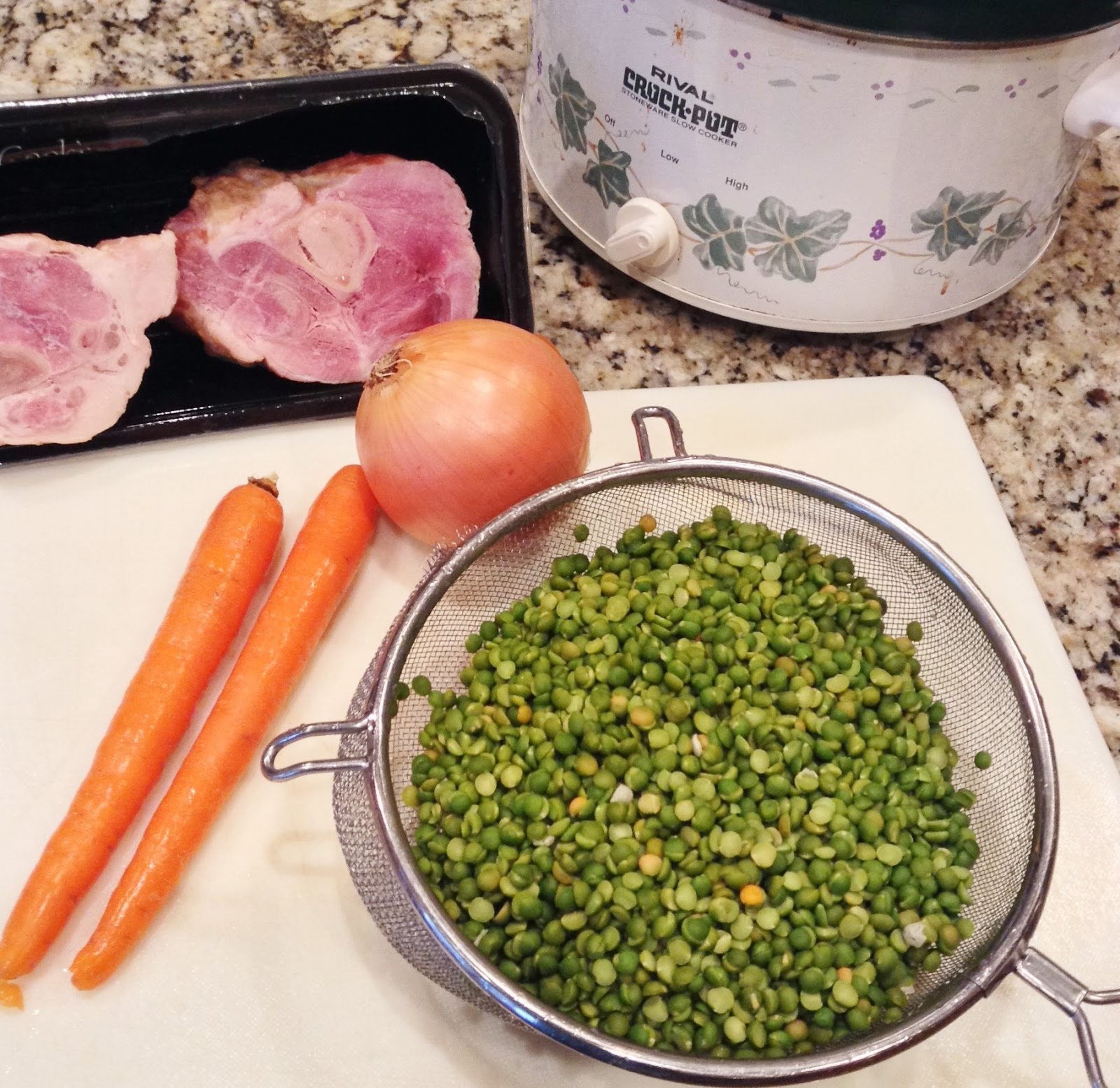 Crockpot Split Pea and Ham Soup Sara Colorado Recipe Spot