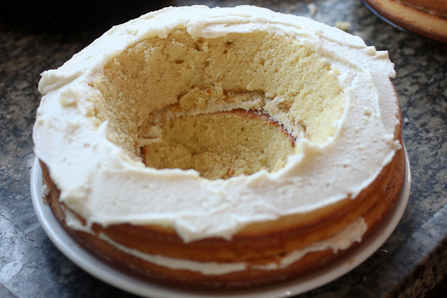 birthday heart cake