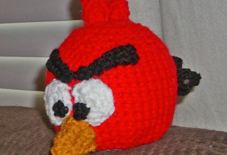 2000 Free Amigurumi Patterns: Angry Bird, Free Crochet Pattern