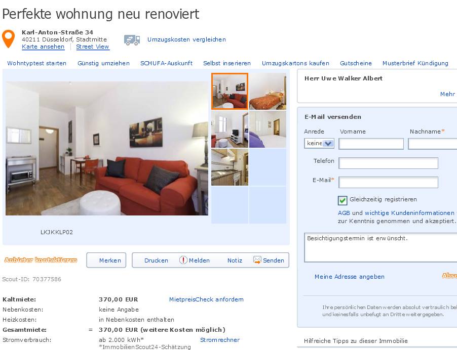Juli 2013 Informationen Uber Wohnungsbetrug Seite 65