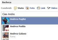 taggare amici Facebook