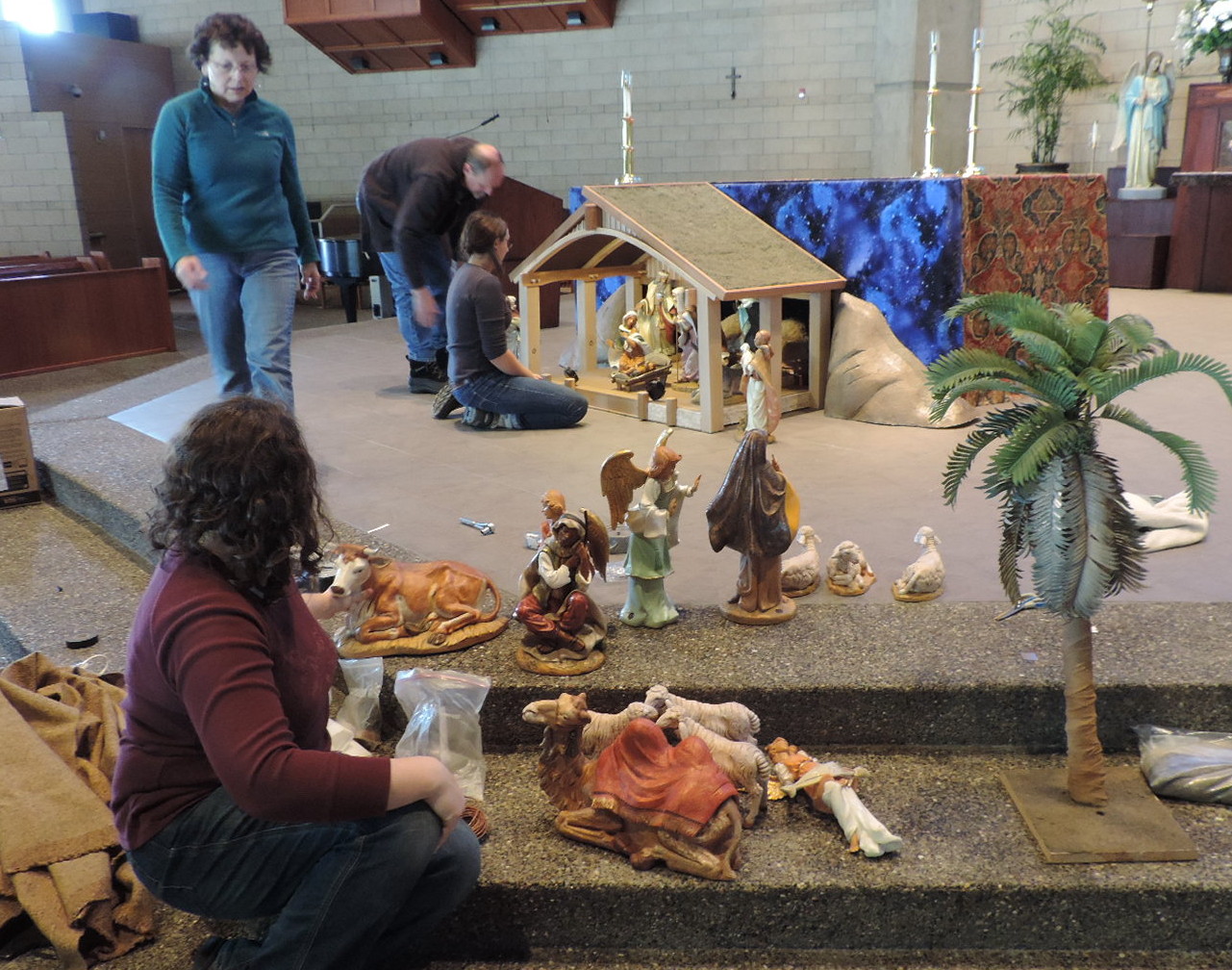 St Francis of Assisi Parish, Bend, OREGON Fontanini Nativity