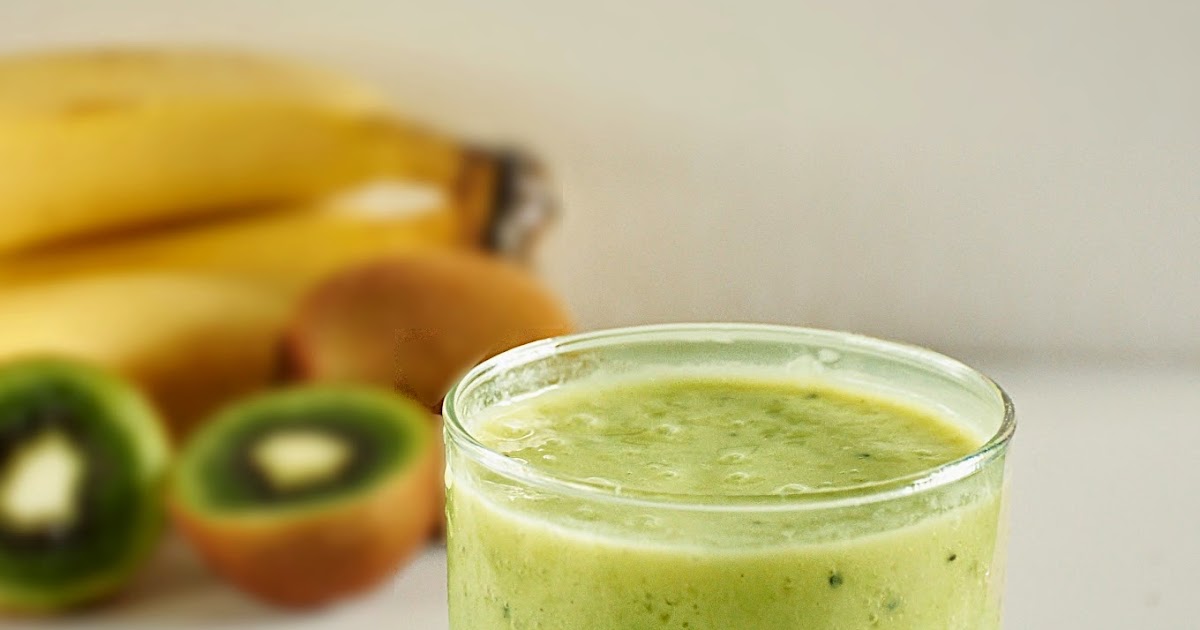 Kiwi Banana Smoothie Spill the Spices