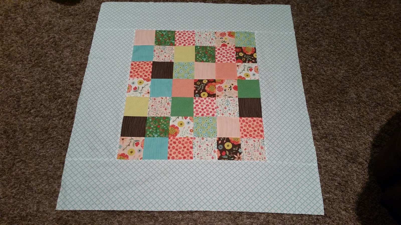 DressesandSpurs Charm Pack Baby Quilt