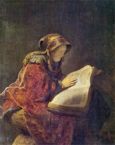 Rembrandt - Donna che legge