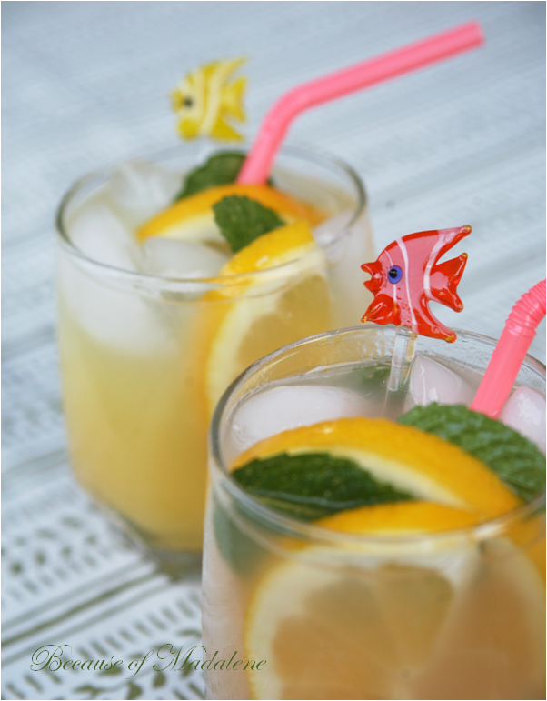 Because of Madalene Grapefruit and Orange Cocktails