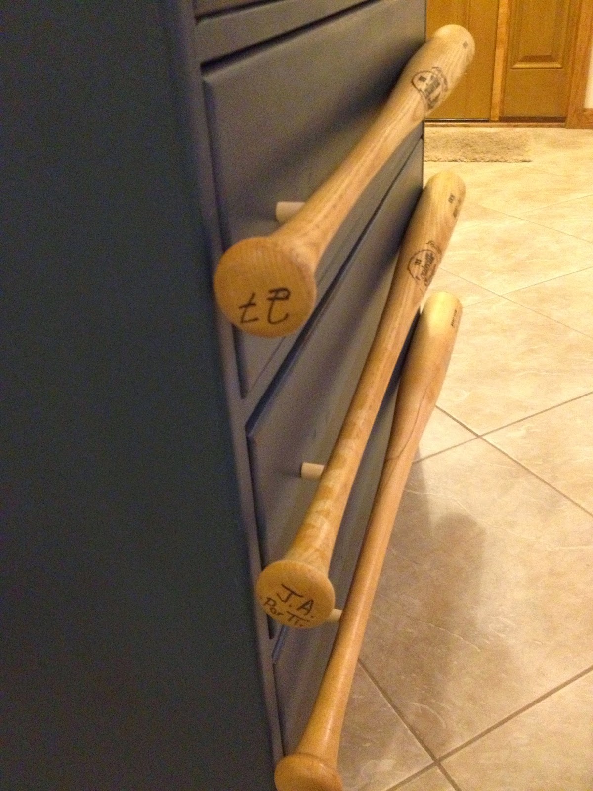 How not to DIY Repurposed Baseball Bats