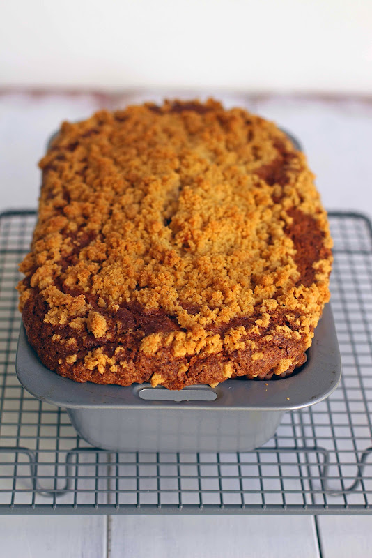 Milk and Honey Apple and Amaretto Crumble Cake