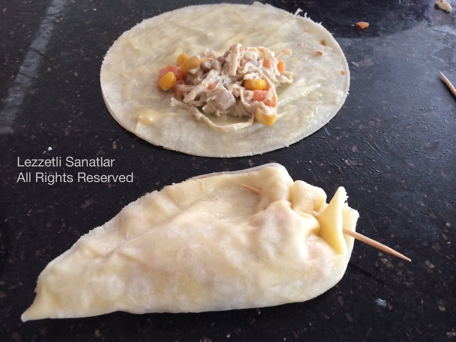 Lezzetli Sanatlar BÜZGÜLÜ KESE BÖREK