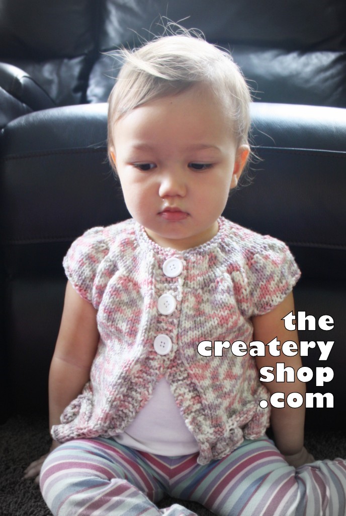 The Createry Shop Baby Bolero Sweater Seamless Knit In One Piece
