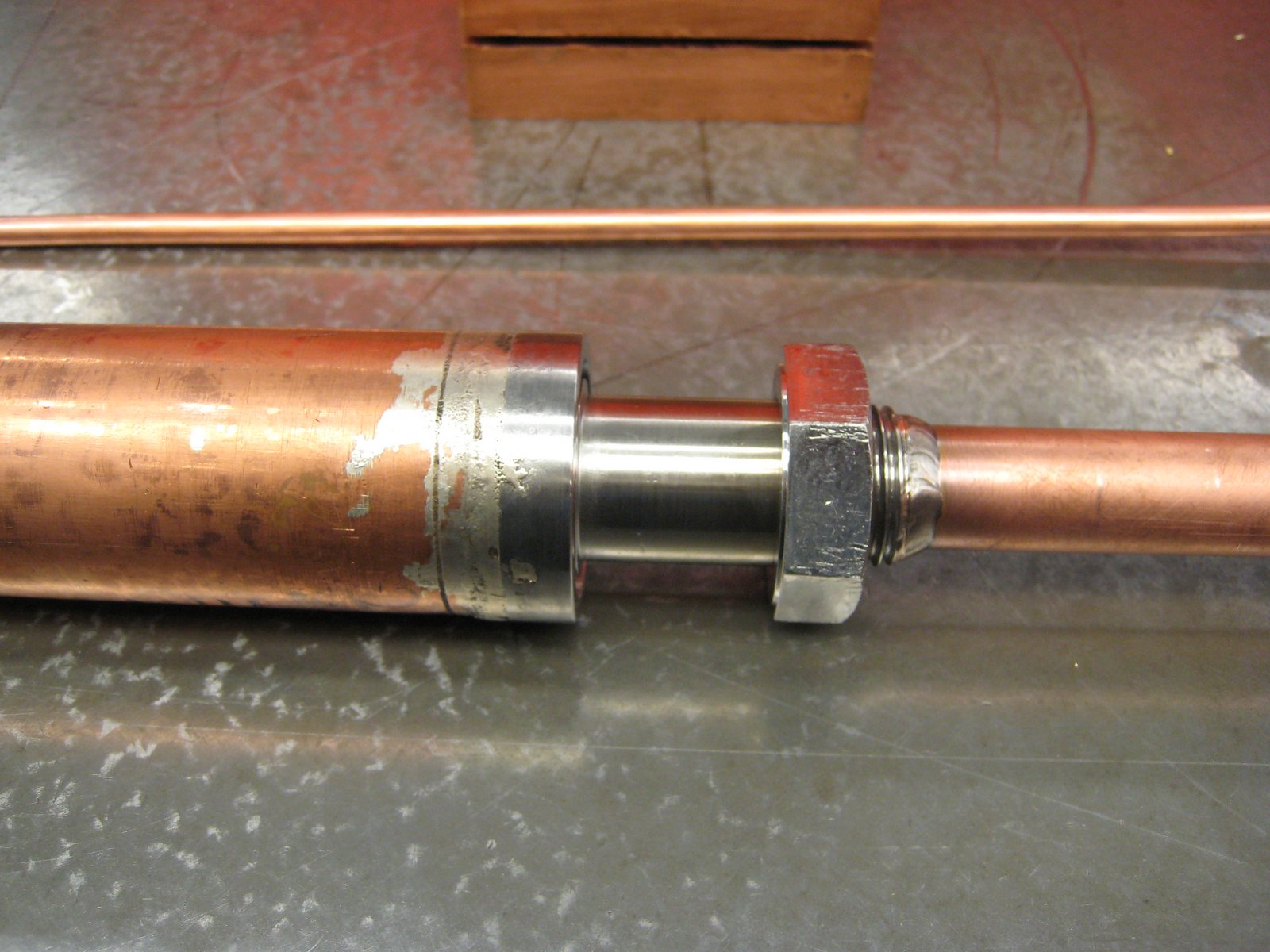 Is there an issue joining Copper pipe to stainless steel Page 2