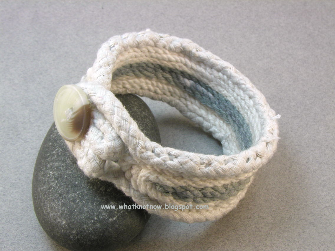 One Button Rope Bracelet Tutorial The Beading Gem's Journal