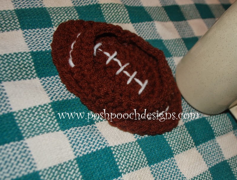 Posh Pooch Designs Dog Clothes Football Coaster January Coaster of