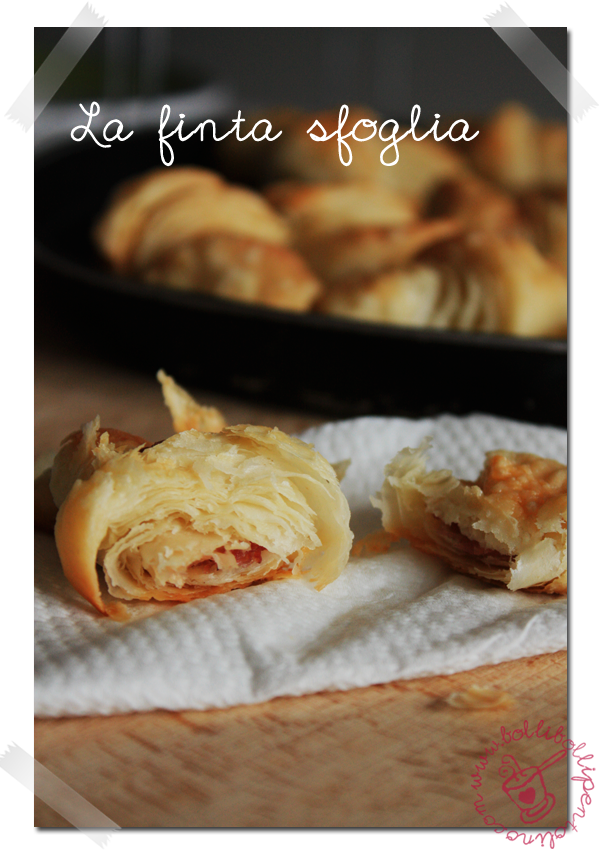 Lina pasticci in cucina...: pasta sfoglia ripiena con wurstel e patatine Bolli bolli pentolino: La finta pasta sfoglia "furba" del maestro