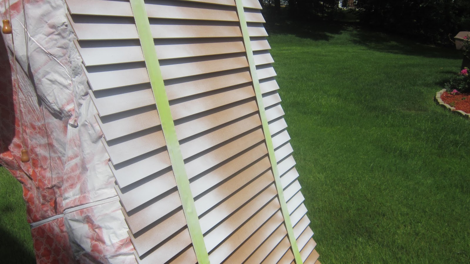 Design Megillah Painting Wood Blinds